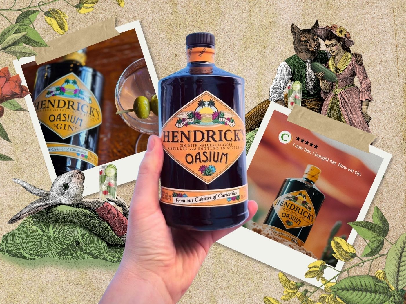 Hendrick’s OASIUM: Το premium gin που σε ταξιδεύει στην πιο δροσερή όαση – κι ας είσαι σπίτι, στον καναπέ!