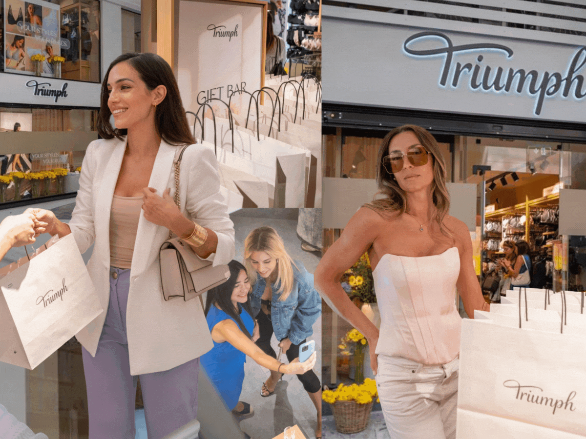 Λάμψη, θηλυκότητα & fashion inspo: Η Triumph εγκαινίασε το νέο της κατάστημα στο κέντρο της Αθήνας με guest star τη Δούκισσα Νομικού
