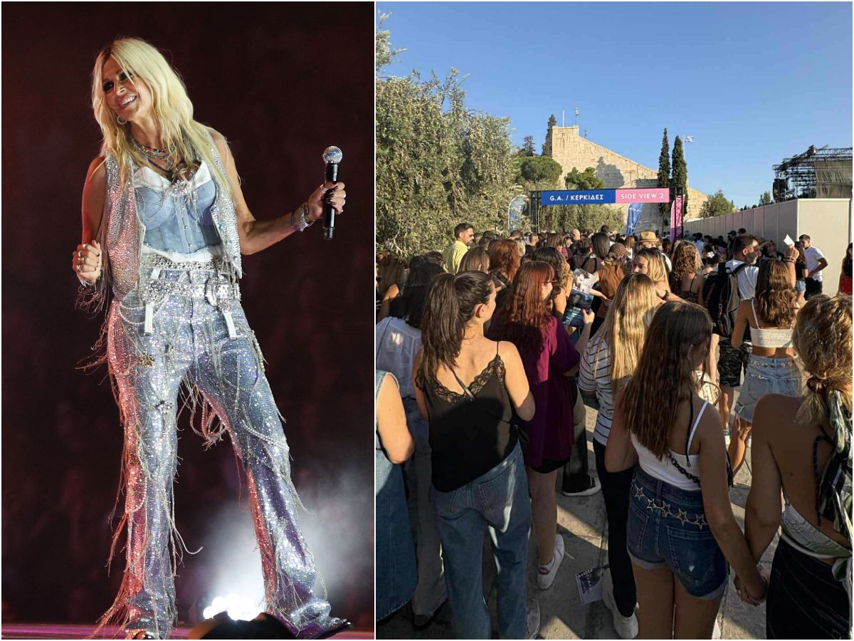 Άννα Βίσση: Κοσμοσυρροή έξω από το Καλλιμάρμαρο για τη συναυλία της – Ουρές του κόσμου για να μπουν στο στάδιο