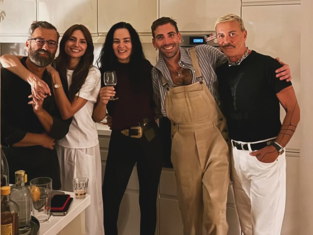 Ζενεβιέβ Μαζαρί: Το dinner στο σπίτι της με τους κριτές του GNTM την βραδιά της πρεμιέρας