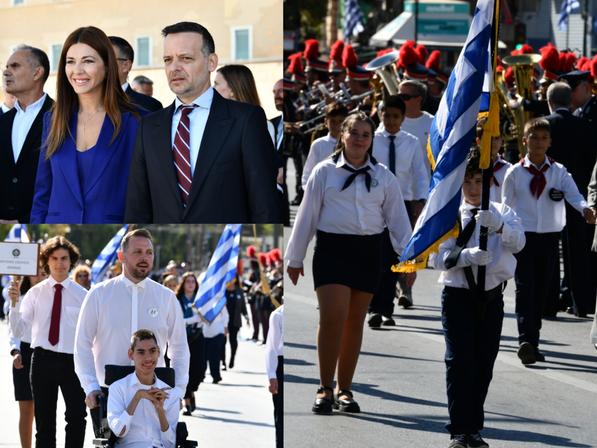 28η Οκτωβρίου: Η Ελλάδα τιμά την εθνική επέτειο – Φωτογραφίες από τη μαθητική παρέλαση στο Σύνταγμα