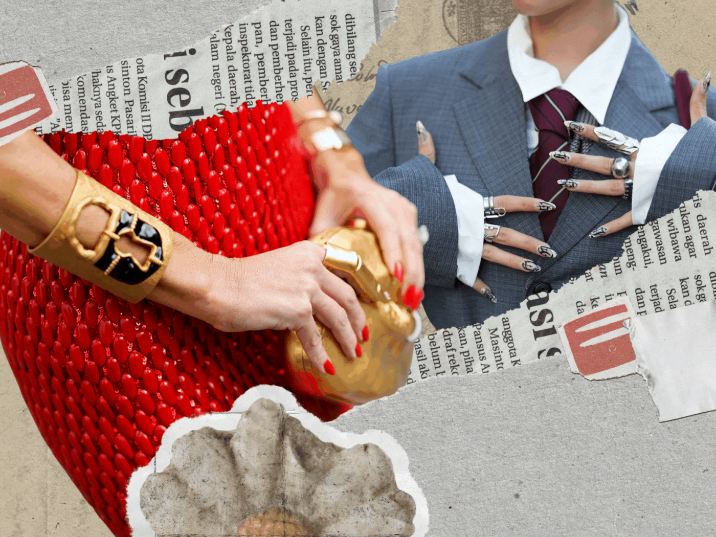 Τα nail looks που έκλεψαν την παράσταση στο street style της Fashion Week
