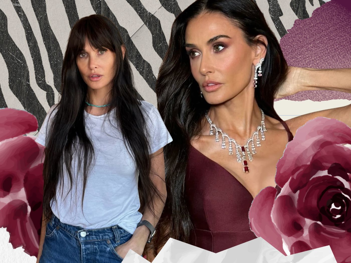 Οι ώριμες γυναίκες δεν πρέπει να έχουν μακριά μαλλιά: Η Demi Moore δεν συμφωνεί με την άποψη αυτή κι εξηγεί τους λόγους