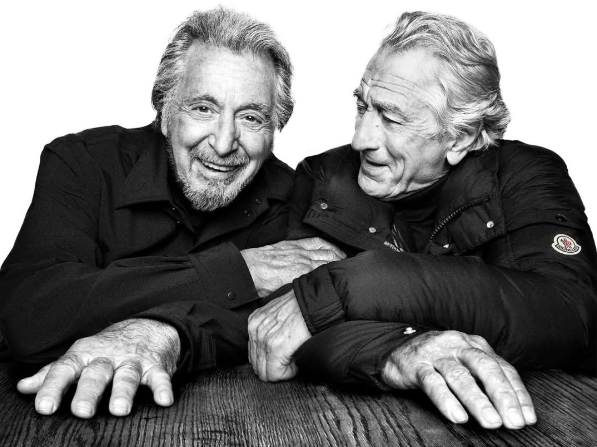 Al Pacino & Robert De Niro: Η Moncler φέρνει κοντά δύο αληθινούς θρύλους του σινεμά