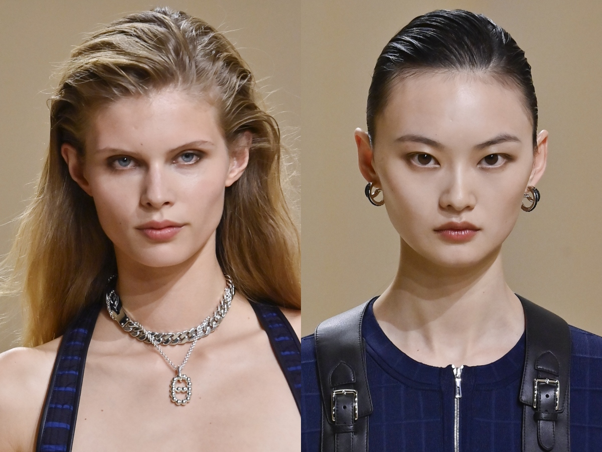 Hermes ss26: Το «ξεθωριασμένο» καφέ smokey eye είναι το πιο φρέσκο makeup trend