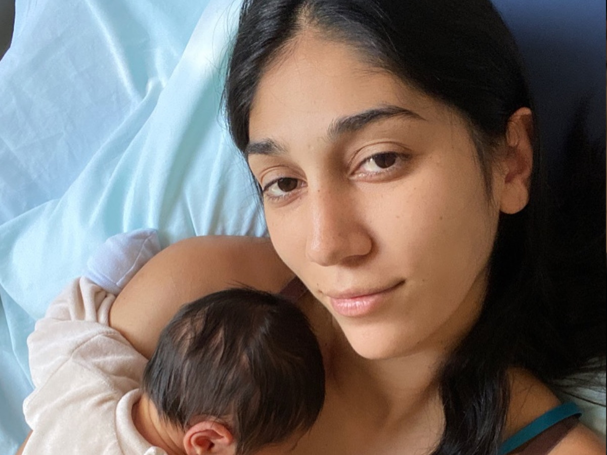 Παρασκευή Κερασιώτη: Γέννησε η πρώην παίκτρια του GNTM – Οι φωτογραφίες από το μαιευτήριο