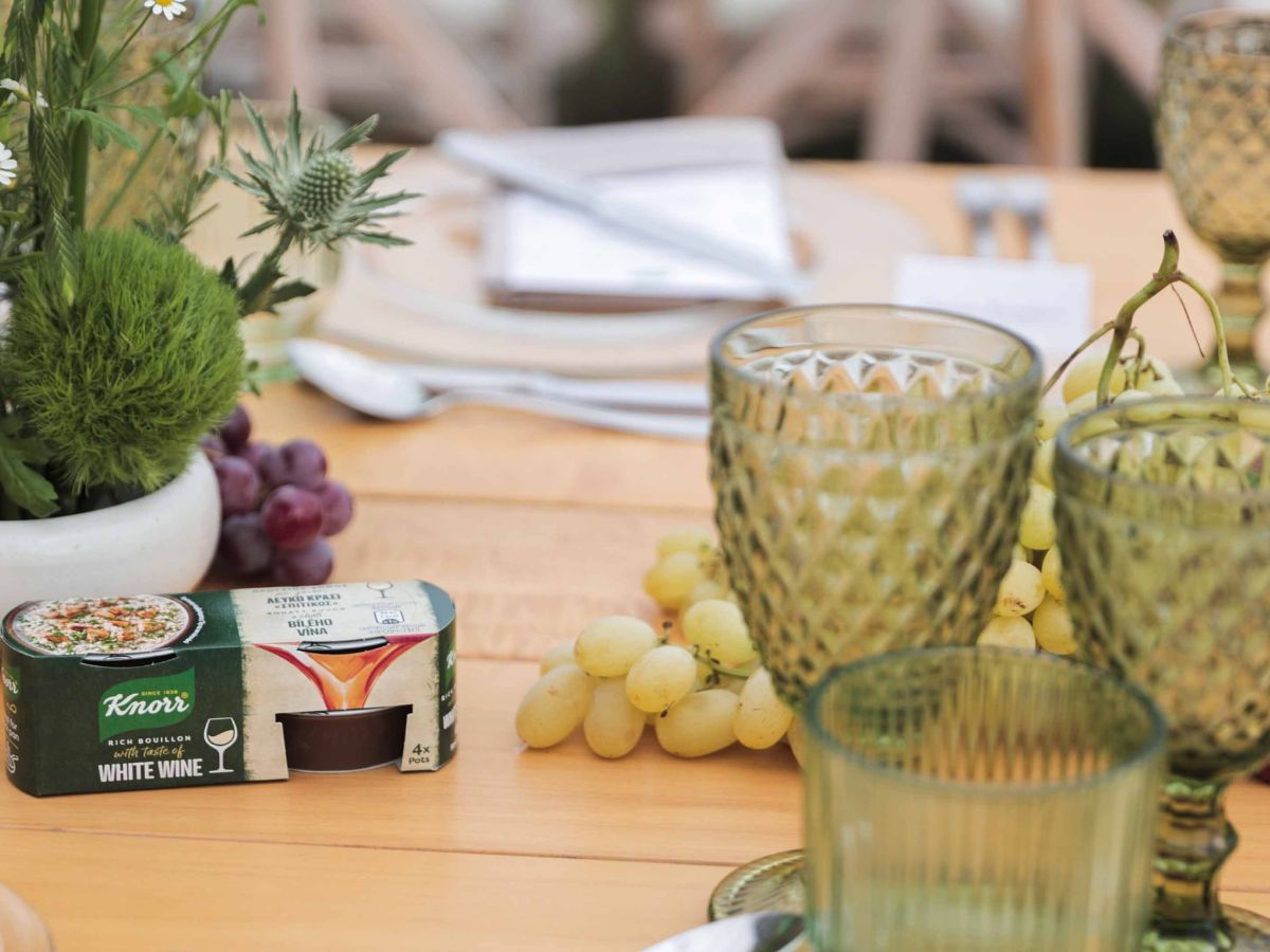 Η Knorr παρουσίασε τους νέους Σπιτικούς Ζωμούς με εκχύλισμα κρασιού σε μια βραδιά γεμάτη γεύση και δημιουργικότητα
