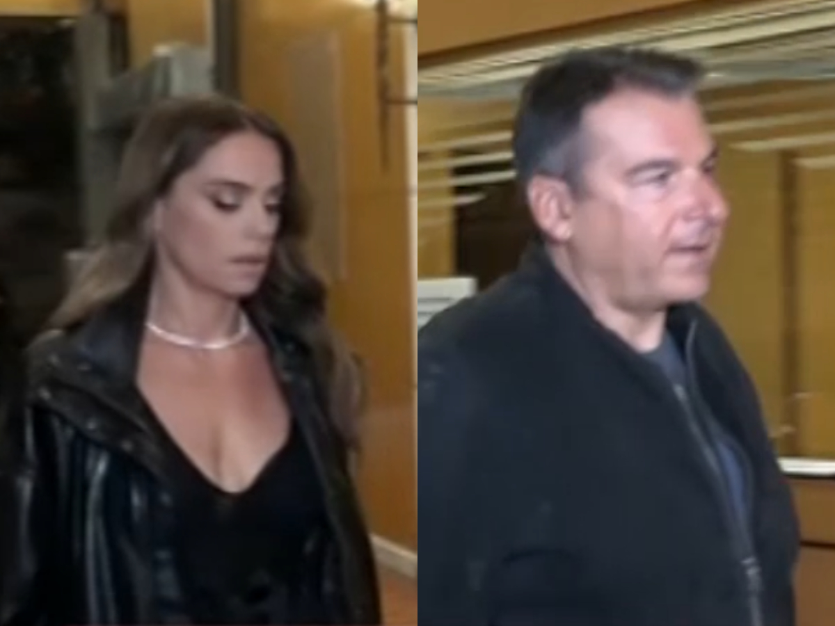 Γιώργος Λιάγκας – Μαρία Αντωνά: Κοινή εμφάνιση στην πρεμιέρα του «Hotel Amour»