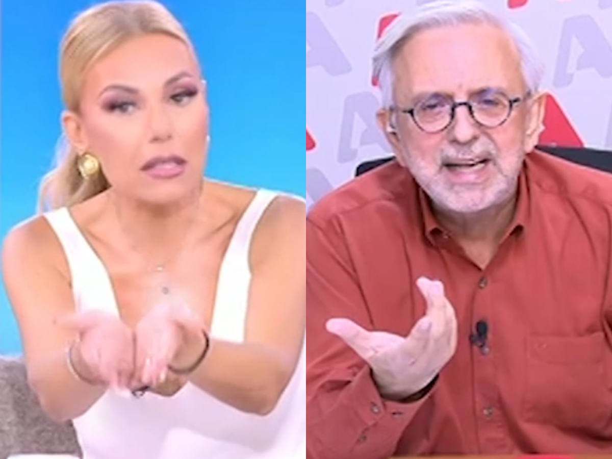 Δήμος Βερύκιος σε Τίνα Μεσσαροπούλου: «Άσε με να ολοκληρώσω, μη γίνεσαι φρουρός της κυβέρνησης» – Ένταση στο Happy Day