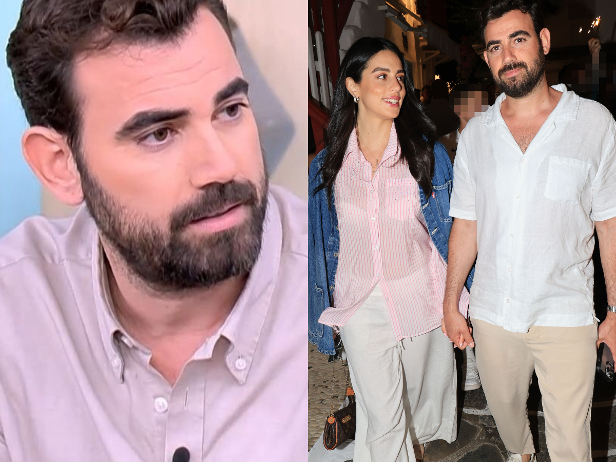 Νίκος Πολυδερόπουλος: Έτσι του ανακοίνωσε την εγκυμοσύνη της η σύντροφός του – «Τη βλέπω να κλαίει και λέω κάτι έγινε»