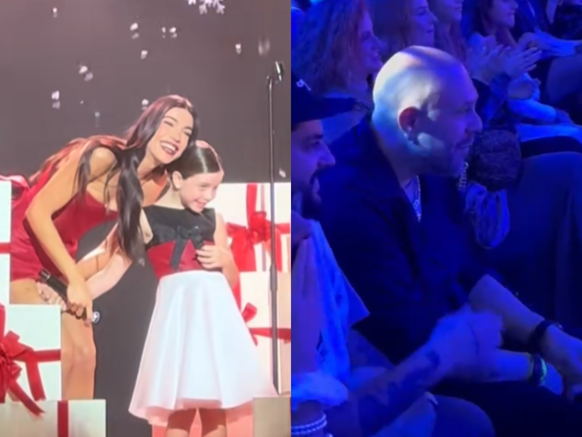 Συγκινημένος ο Μιχάλης Κουϊνέλης: Η Ήβη Αδάμου ανέβηκε με την 7χρονη κόρη τους στη σκηνή του Madwalk