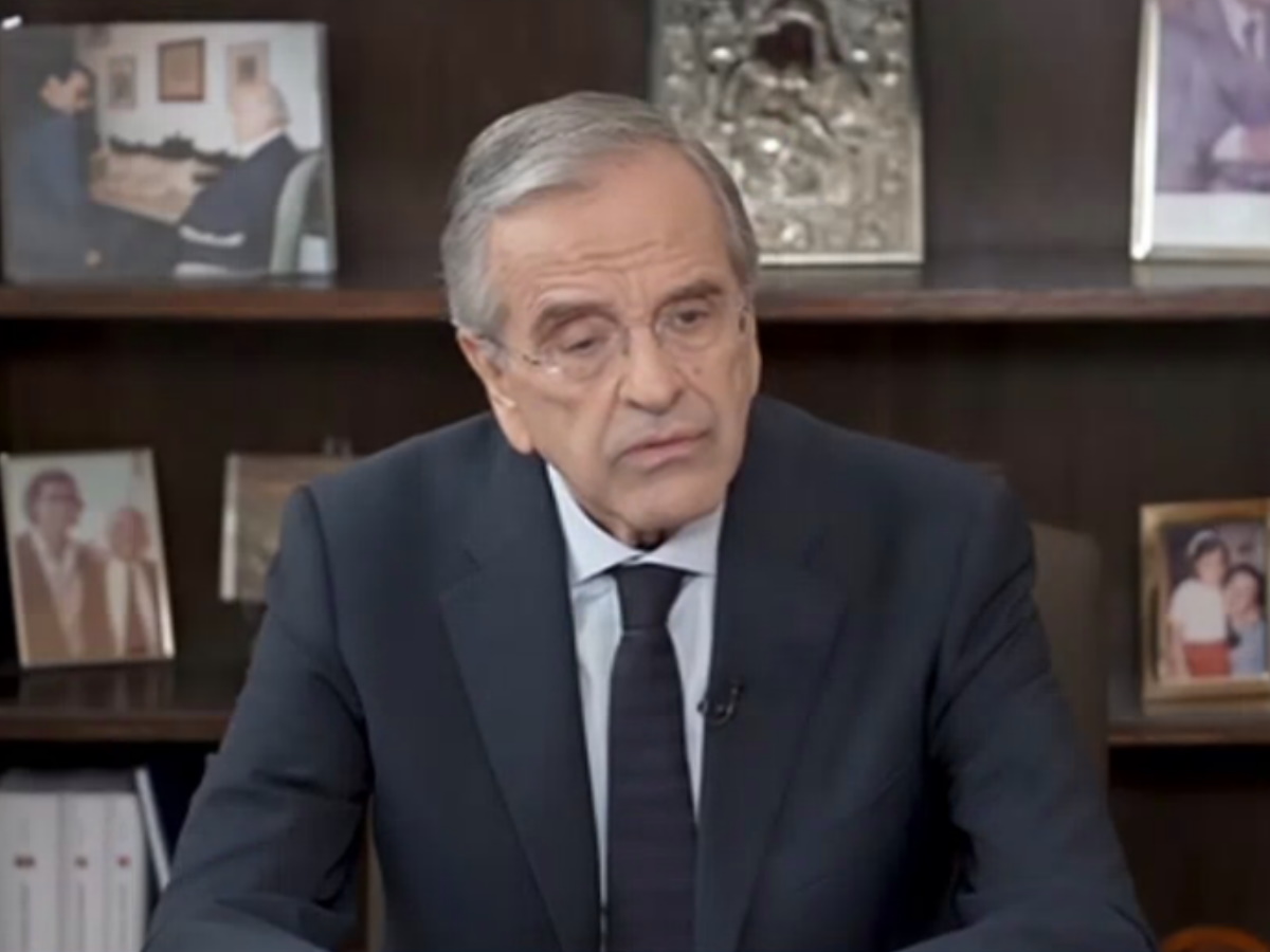 Ο Αντώνης Σαμαράς πρώτη φορά για τον θάνατο της κόρης του: «Ευχαρίστησα τον Θεό έστω και γι’ αυτά τα 34 χρόνια που ήταν μαζί μας»