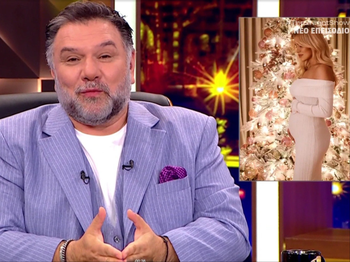 Γρηγόρης Αρναούτογλου: Οι on air ευχές στην Κατερίνα Καινούργιου – «Από τα βάθη της καρδιάς μου σου εύχομαι να έχεις μια υπέροχη εγκυμοσύνη»