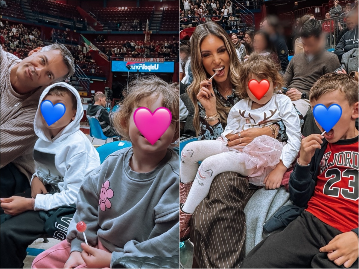 Αθηνά Οικονομάκου: Οι κοινές φωτογραφίες με τον Μπρούνο Τσερέλα και τα παιδιά της από τις διακοπές τους στο Μιλάνο