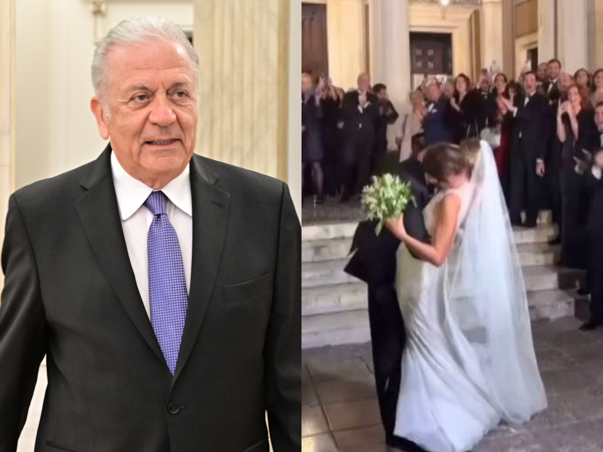 Δημήτρης Αβραμόπουλος: Παντρεύτηκε ο γιος του, Φίλιππος Αβραμόπουλος – Εικόνες από τον γάμο στη Μητρόπολη Αθηνών