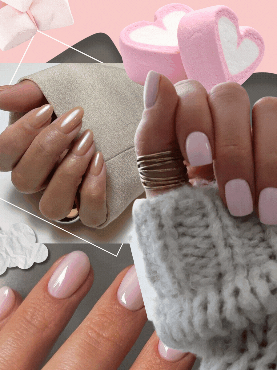 Marshmallow μανικιούρ: Απαλό, κομψό, cosy και τέλειο για να υποδεχτείς το χειμώνα