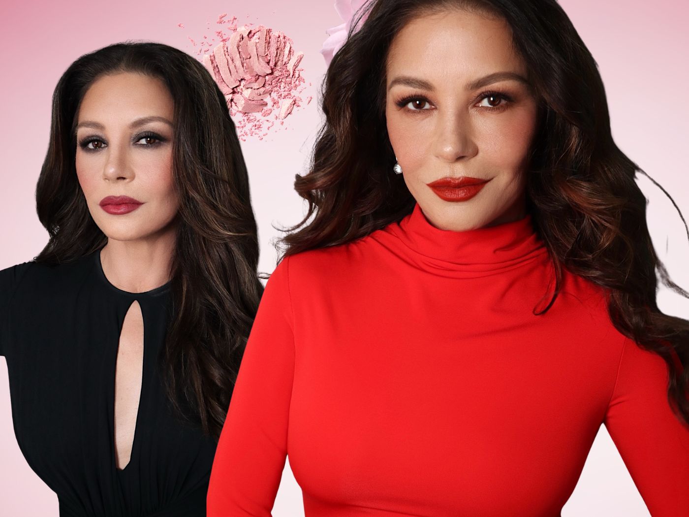 Catherine Jeta – Jones: Υιοθέτησε το μονοχρωματικό beauty look που θα αντιγράψεις τις γιορτές