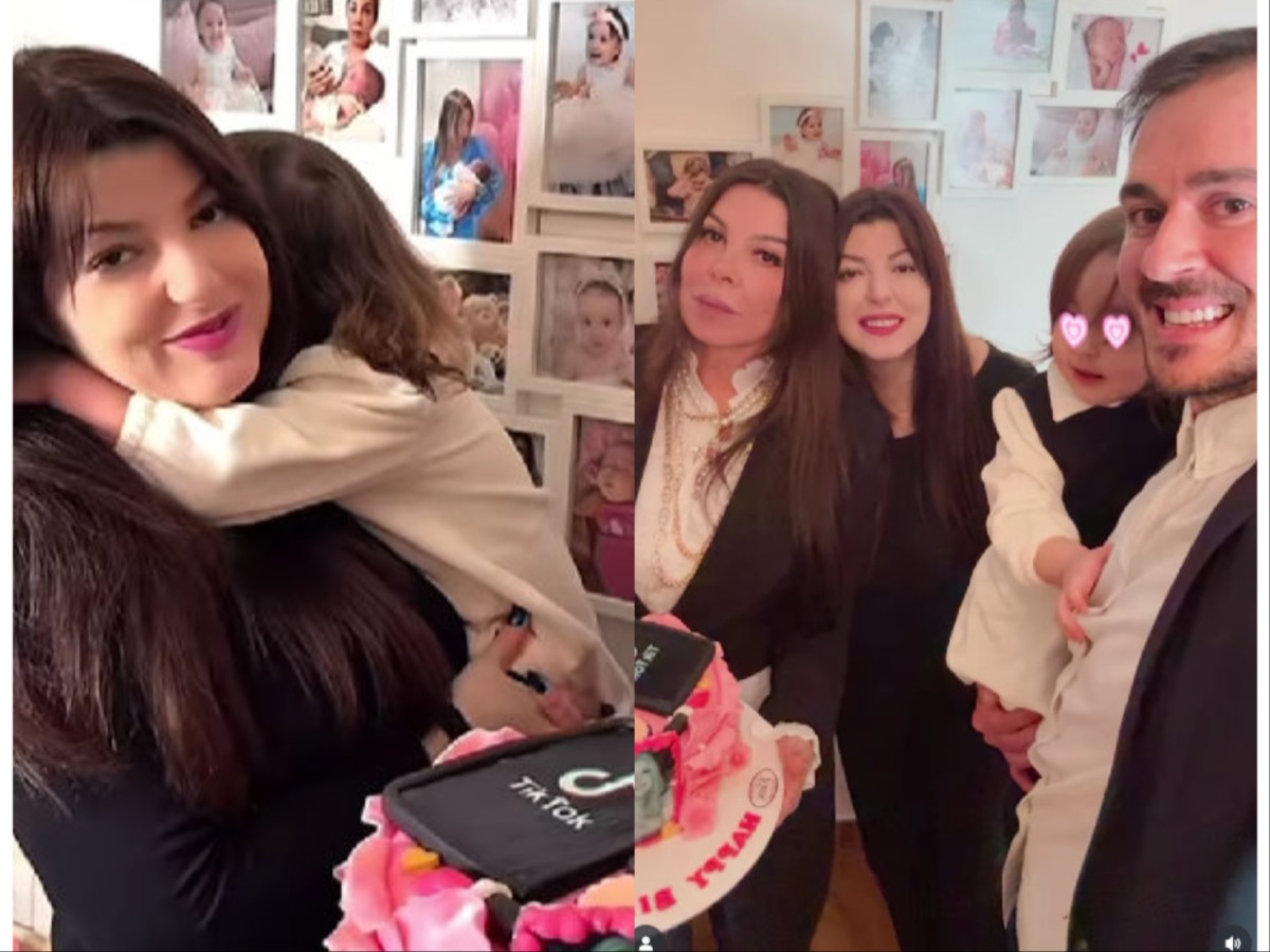 Όλγα Κιουρτσάκη: Τα γενέθλια αγκαλιά με την κόρη της! Η έκπληξη της μητέρας της, Άντζελας Δημητρίου