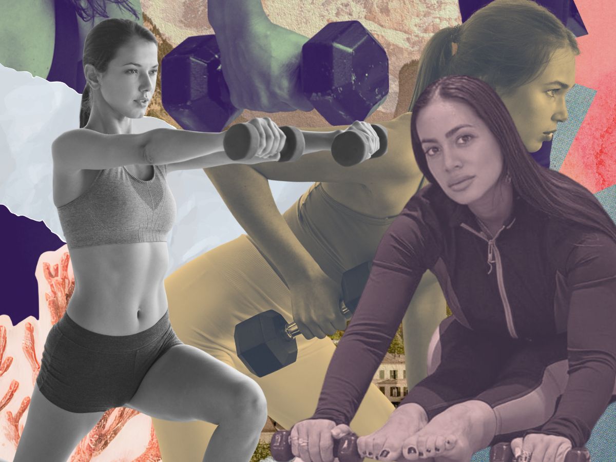 Ασκήσεις με δύο βαράκια από την Μάντη Περσάκη