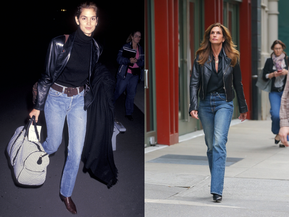Cindy Crawford: Το 90s jean look της δεν ξεπερνιέται με τίποτα