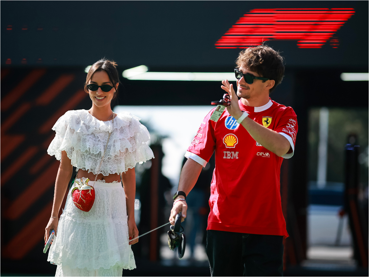 Ο Charles Leclerc αρραβωνιάστηκε την Alexandra Saint Mleux