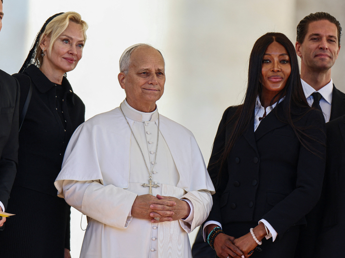 Η Naomi Campbell συνάντησε τον Πάπα Λέοντα XIV