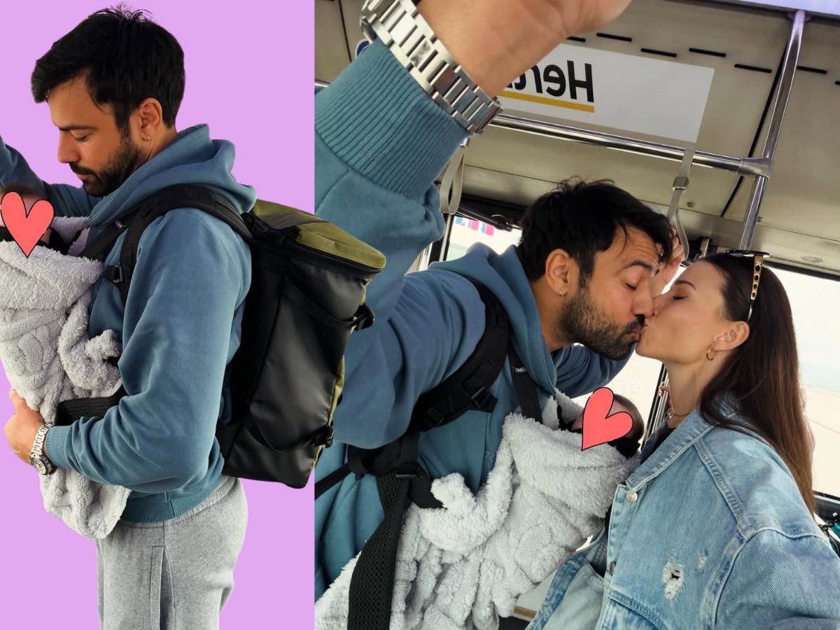 Αντρέας Γεωργίου – Σιμώνη Χριστοδούλου: Το τρυφερό φιλί και οι νέες φωτογραφίες αγκαλιά με την κόρη τους