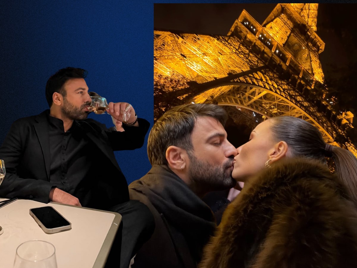 Αντρέας Γεωργίου – Σιμώνη Χριστοδούλου: Το τρυφερό φιλί κάτω από τον πύργο του Άιφελ! Φωτογραφίες