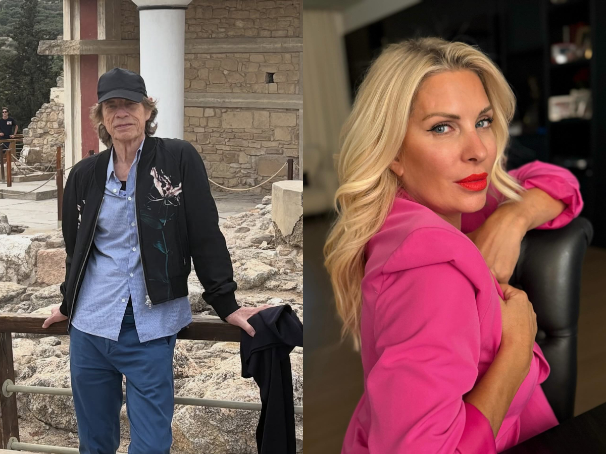 Mικ Τζάγκερ: Οι φωτογραφίες από την Κνωσσό και το σχόλιο της Ελένης Μενεγάκη