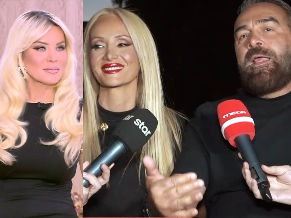 Η Κατερίνα Καινούργιου έκανε μπλοκ Γρηγόρη Γκουντάρα και Ναταλί Κάκκαβα – Η απάντησή τους on camera