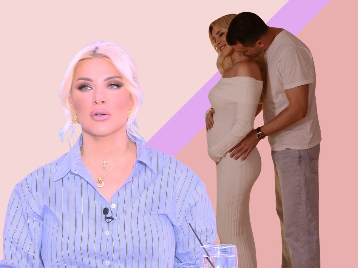 Η Κατερίνα Καινούργιου αποκάλυψε on air το πρόσωπο που θα βαφτίσει το μωρό της