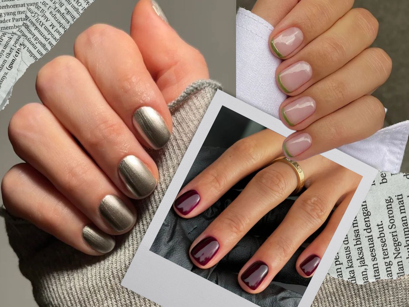 Κοντά νύχια: Οι πιο κομψές προτάσεις που αξίζει να δοκιμάσεις εδώ και τώρα!