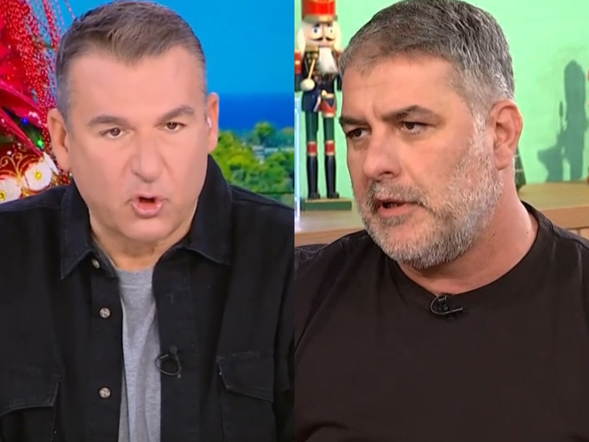 Γιώργος Λιάγκας σε Βασίλη Μπισμπίκη: «Κάνεις άδικο τσουβάλιασμα – Εσύ μάλωσες τους δημοσιογράφους, η Ματσούκα κάλεσε τα κανάλια»