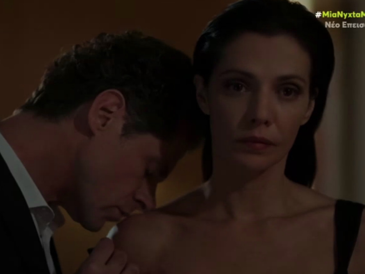 Μια νύχτα μόνο: Η ερωτική σκηνή Δημήτρη Λάλου και Μαριλίτας Λαμπροπούλου στη νέα σειρά του MEGA