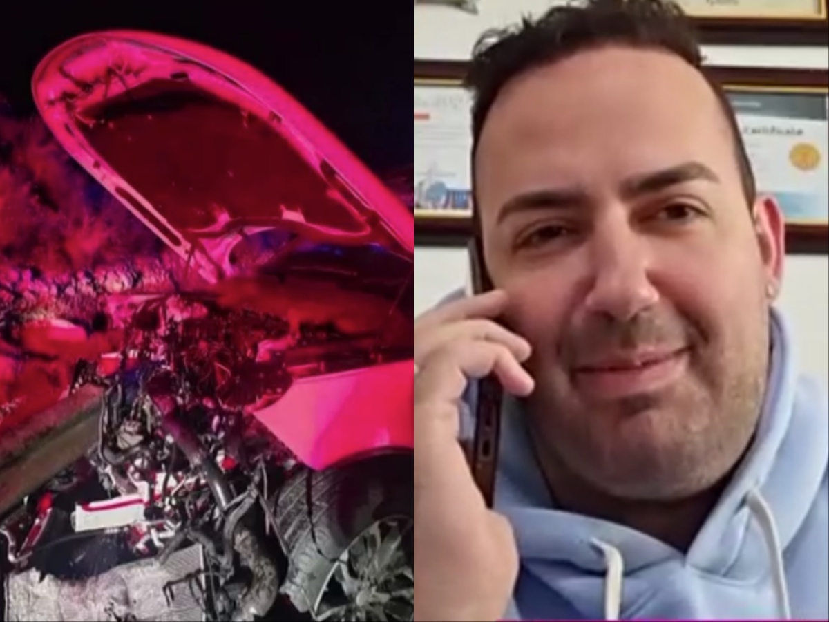 Σοκαριστικό τροχαίο για τον Μαυρίκιο Μαυρικίου – Καταστράφηκε ολοσχερώς το αυτοκίνητό του