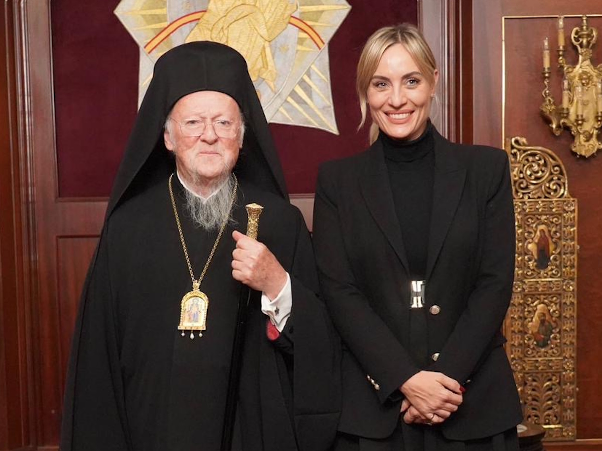 Ελεονώρα Μελέτη: Γιατί συναντήθηκε με τον Οικουμενικό Πατριάρχη Βαρθολομαίο