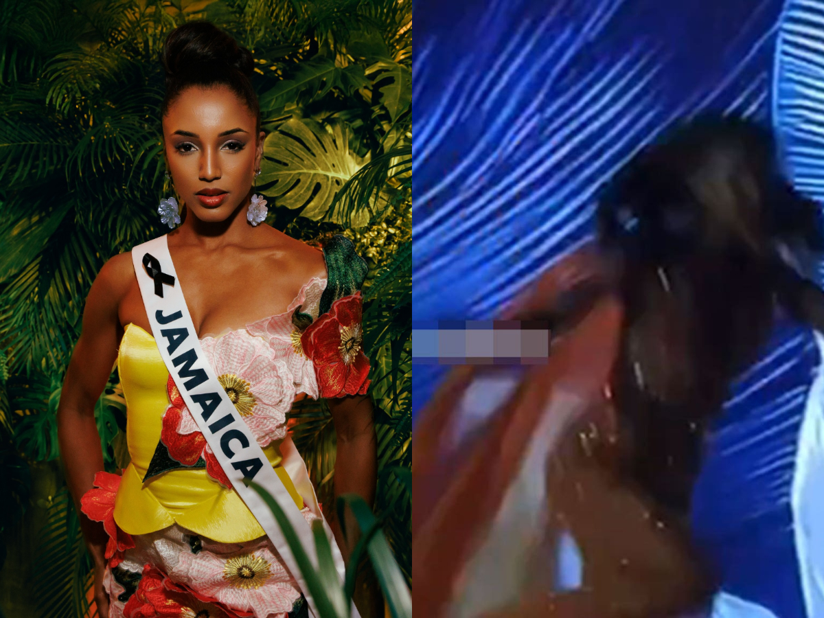 Καλλιστεία Miss Universe: Η σοκαριστική πτώση της Miss Jamaica πάνω στη σκηνή