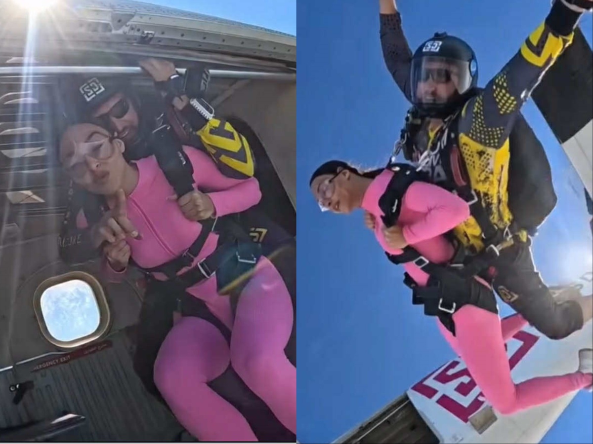 Ναυσικά Παναγιωτακοπούλου: Έκανε ελεύθερη πτώση από αεροπλάνο – Βίντεο