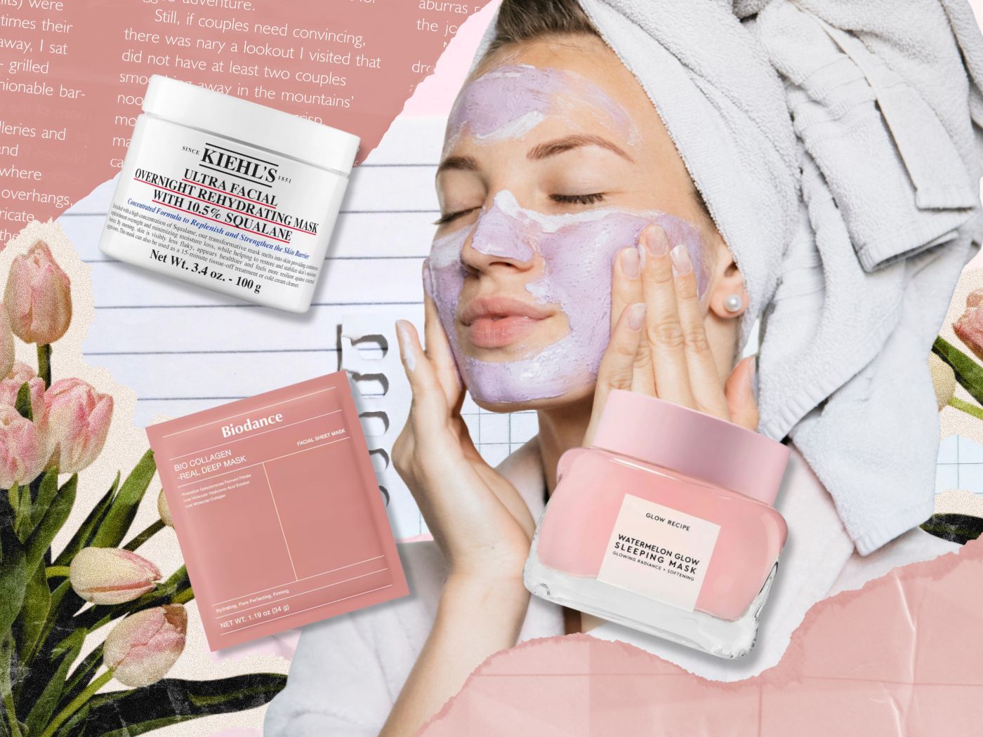 Οvernight Face Masks: Βαθιά ενυδάτωση και ανάκτηση της ελαστικότητας της επιδερμίδας όσο κοιμάσαι!