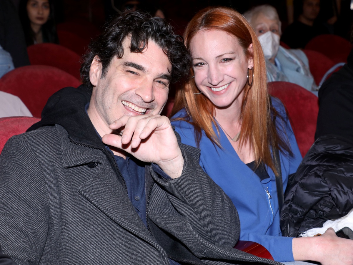 Στεφανία Γουλιώτη – Maestro: Η φωτογραφία με τον Χριστόφορο Παπακαλιάτη από τα γυρίσματα της σειράς