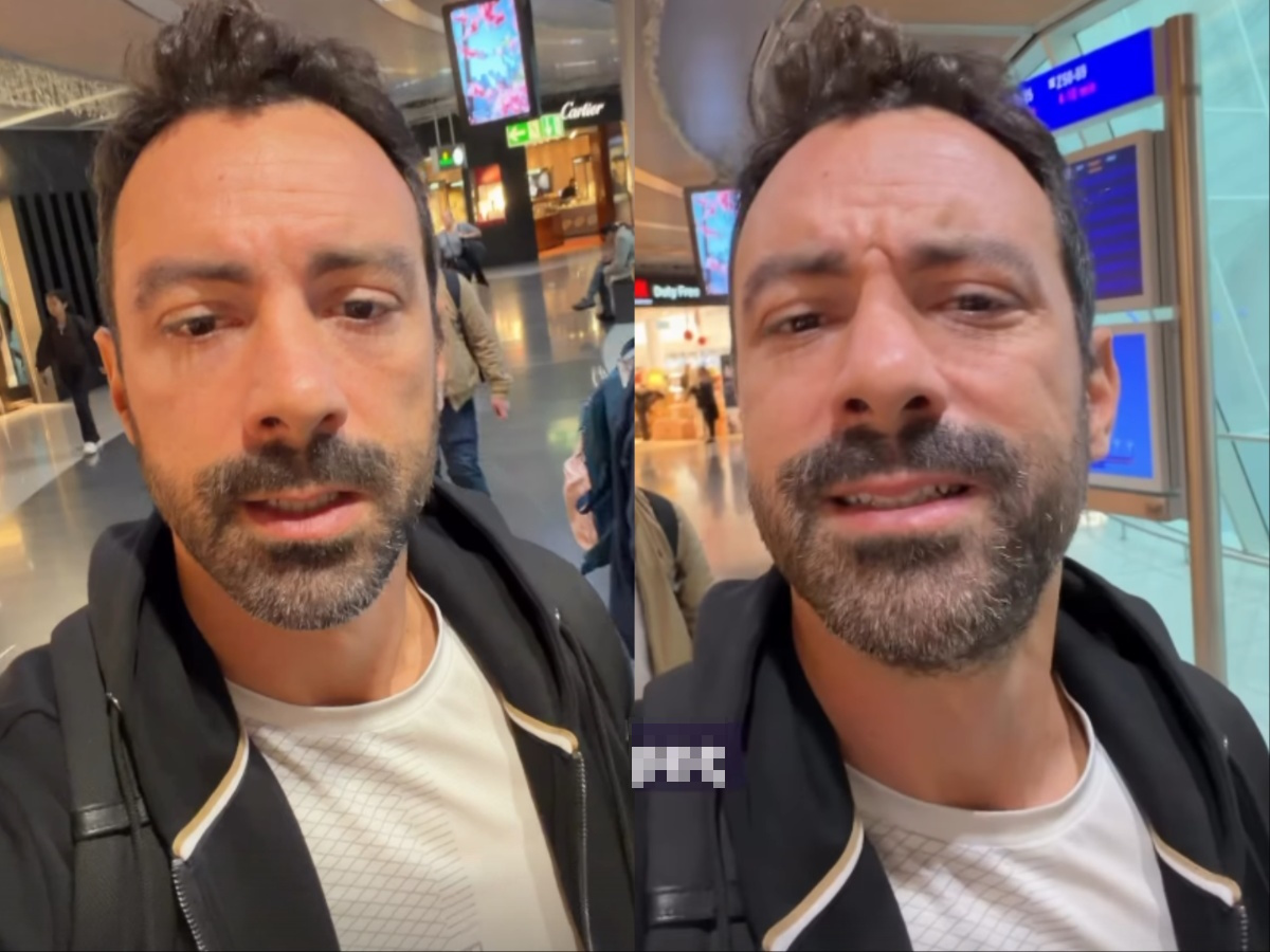 Σάκης Τανιμανίδης: Το απρόοπτο στο αεροδρόμιο της Γερμανίας – «Μας είπε ο πιλότος ότι το αεροπλάνο έχει πρόβλημα»