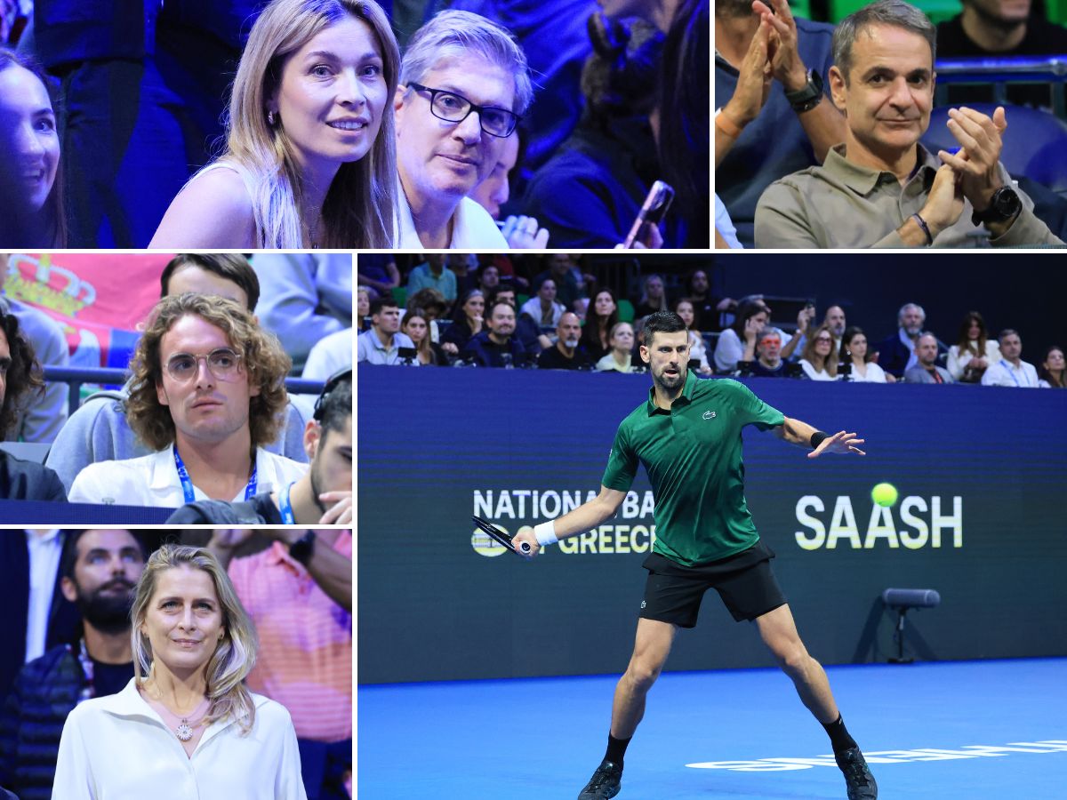 Νόβακ Τζόκοβιτς: Πλήθος κόσμου στον μεγάλο τελικό του Hellenic Championship – Φωτογραφίες