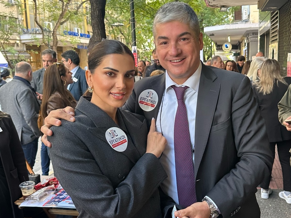 Σταματίνα Τσιμτσιλή: Στο πλευρό του συζύγου της μαζί με τα παιδιά τους στις εκλογές του Δικηγορικού Συλλόγου Αθηνών – Φωτογραφίες