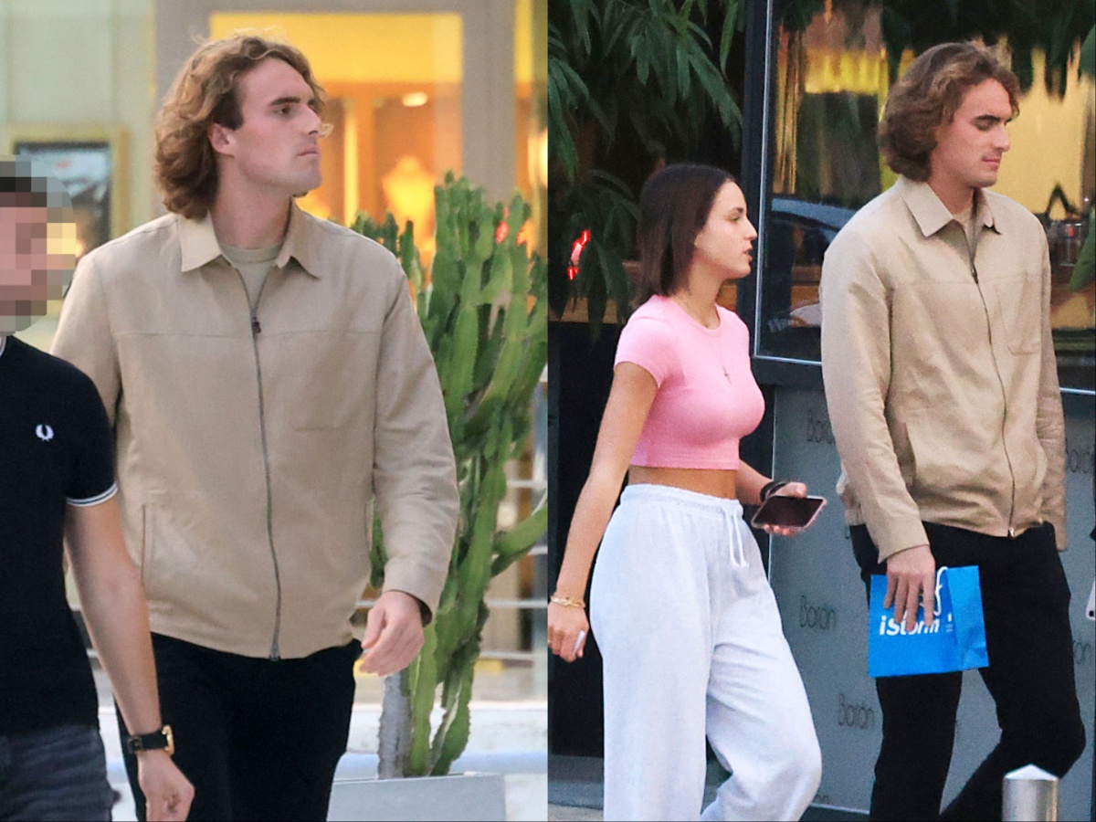 Στέφανος Τσιτσιπάς: Σε σπάνια εμφάνιση στη Γλυφάδα με την αδελφή του, Ελισάβετ Τσιτσιπά – Φωτογραφίες