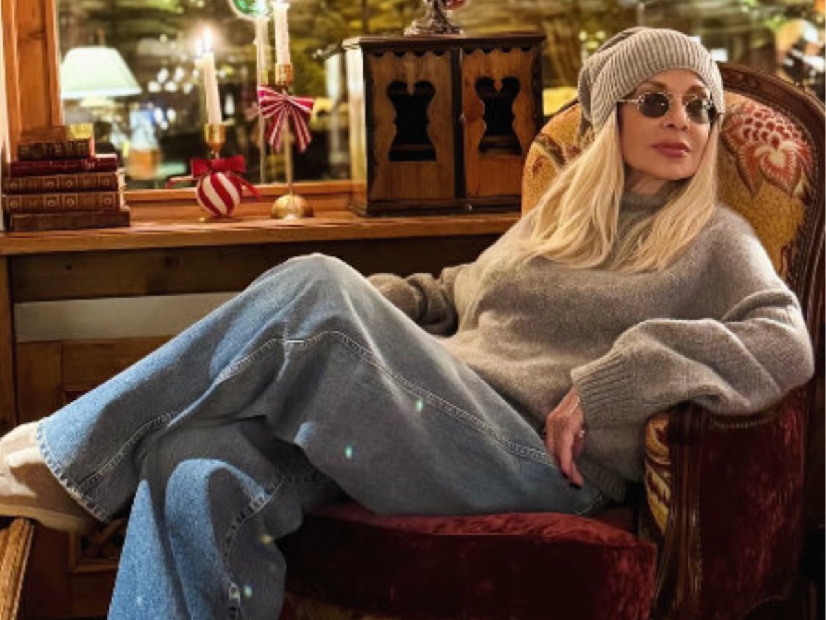 Άννα Βίσση: Χριστούγεννα στο Κουρσεβέλ με τα εγγόνια της – Φωτογραφίες