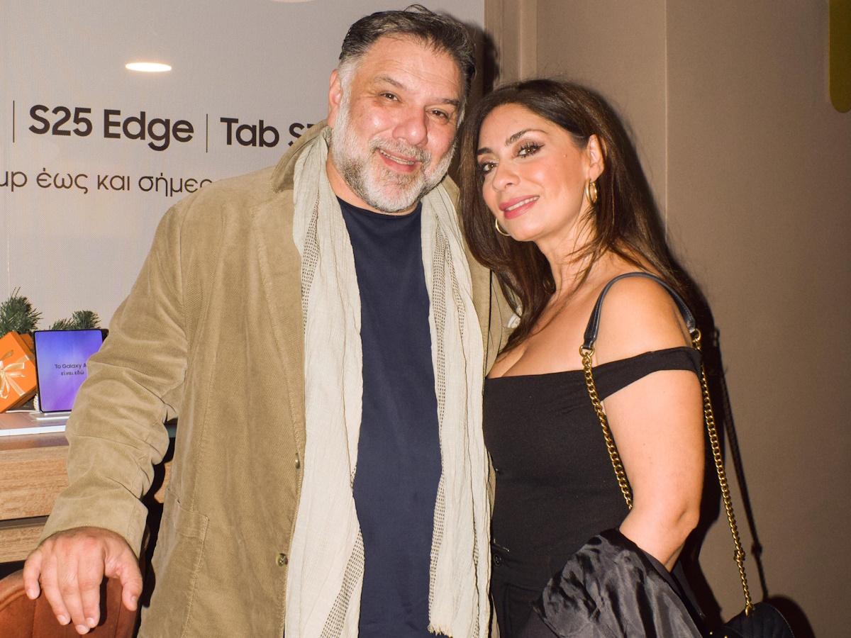 Γρηγόρης Αρναούτογλου – Νάνσυ Αντωνίου: Κοινή εμφάνιση για το ζευγάρι – Που έδωσαν το «παρών»;