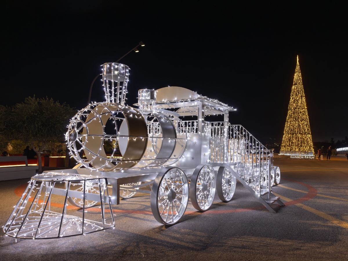Χριστουγεννιάτικη Λάμψη στο The Ellinikon Experience Park