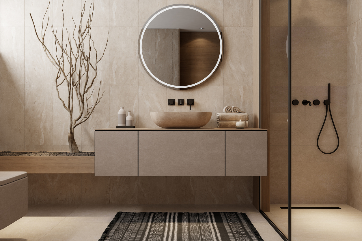 Ο καθρέφτης του μπάνιου ως στοιχείο design και φωτισμού