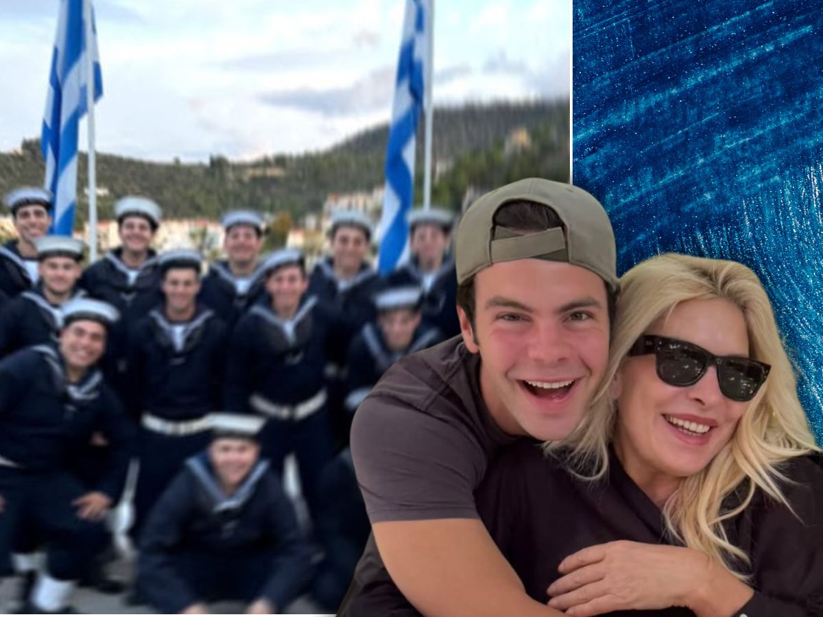 Άγγελος Λάτσιος: Η πρώτη φωτογραφία του από τη θητεία του στο Ναυτικό