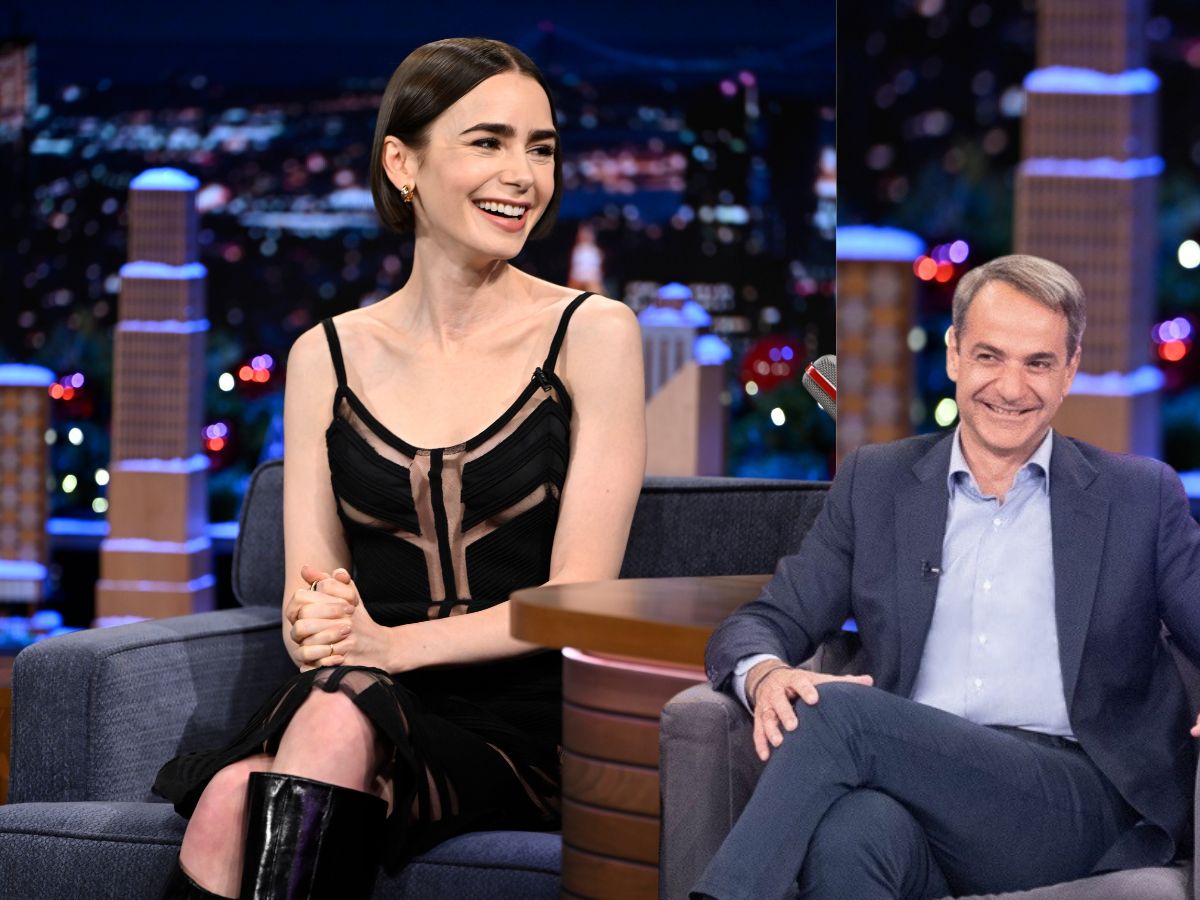 Λίλι Κόλινς: Η αναφορά στον Κυριάκο Μητσοτάκη για την αποκάλυψη ότι παρακολουθεί Emily in Paris με τη σύζυγό του